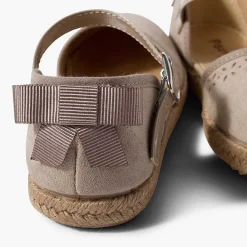 Sandalias<Pisamonas Alpargata Sandalia Niña Con Hebilla Y Lazo Trasero