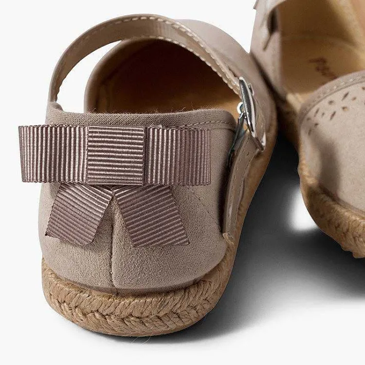 Sandalias<Pisamonas Alpargata Sandalia Niña Con Hebilla Y Lazo Trasero