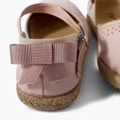 Sandalias<Pisamonas Alpargata Sandalia Niña Con Hebilla Y Lazo Trasero