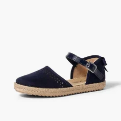 Sandalias<Pisamonas Alpargata Sandalia Niña Con Hebilla Y Lazo Trasero