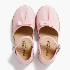 Sandalias<Pisamonas Alpargatas Con Lacito Pala Fruncida