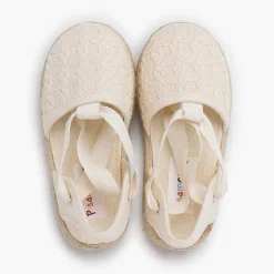 Zapatos Comunión<Pisamonas Alpargatas Efecto Trenzado Cintas