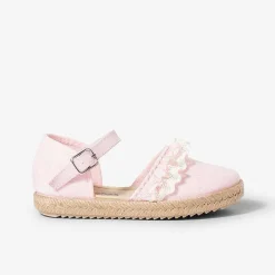 Zapatos Comunión<Pisamonas Alpargatas Niña Con Puntillas