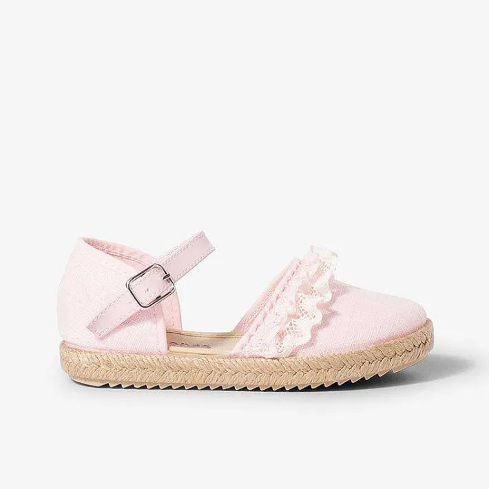 Zapatos Comunión<Pisamonas Alpargatas Niña Con Puntillas