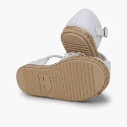 Zapatos Comunión<Pisamonas Alpargatas Niña Con Puntillas