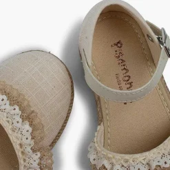 Zapatos Comunión<Pisamonas Alpargatas Niña Con Puntillas