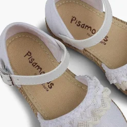 Zapatos Comunión<Pisamonas Alpargatas Niña Con Puntillas