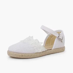 Zapatos Comunión<Pisamonas Alpargatas Puntilla Ceremonia