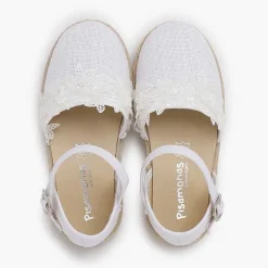 Zapatos Comunión<Pisamonas Alpargatas Puntilla Ceremonia