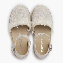 Zapatos Comunión<Pisamonas Alpargatas Puntilla Ceremonia