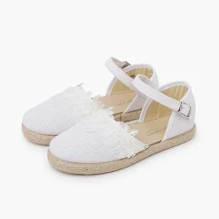 Zapatos Comunión<Pisamonas Alpargatas Puntilla Ceremonia