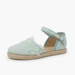 Zapatos Comunión<Pisamonas Alpargatas Puntilla Ceremonia