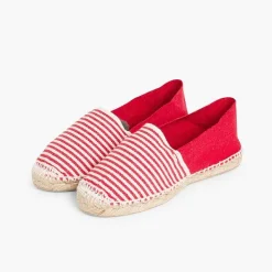 Alpargatas Y Valencianas<Pisamonas Alpargatas Rayas Bicolor Niños Y Adultos