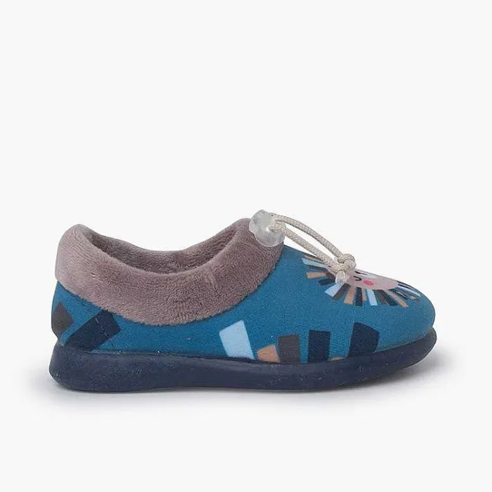 Zapatillas Casa<Pisamonas Babuchas Casa Ajustables Leon Color Azul