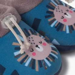Zapatillas Casa<Pisamonas Babuchas Casa Ajustables Leon Color Azul