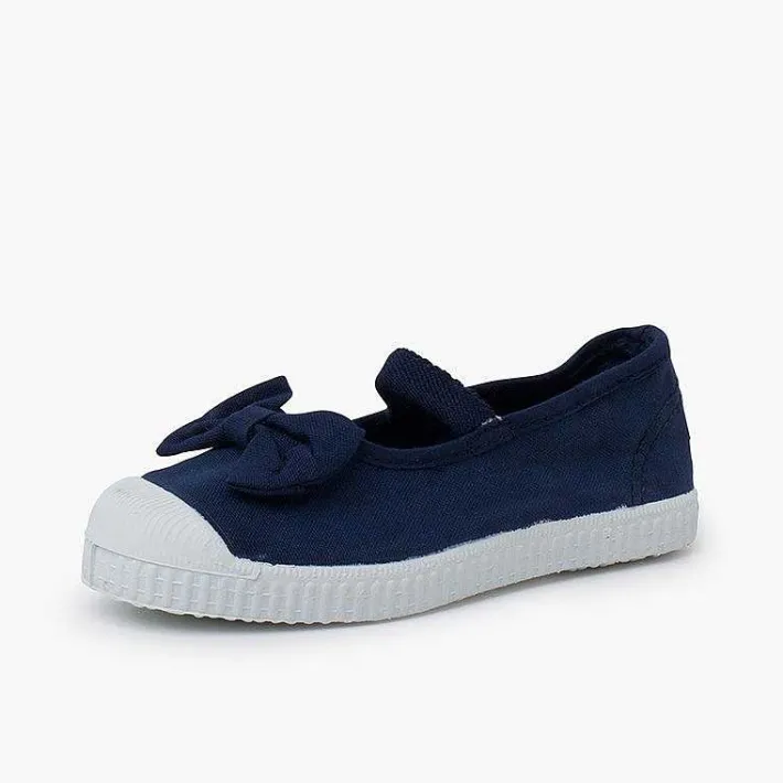 Zapatillas<Pisamonas Bailarina Elastico Y Lazo Suela Zapatillas