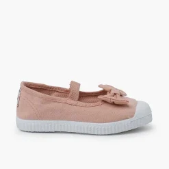 Zapatillas<Pisamonas Bailarina Elastico Y Lazo Suela Zapatillas
