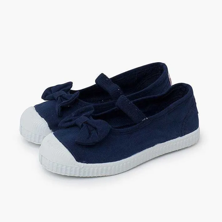Zapatillas<Pisamonas Bailarina Elastico Y Lazo Suela Zapatillas