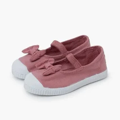Zapatillas<Pisamonas Bailarina Elastico Y Lazo Suela Zapatillas