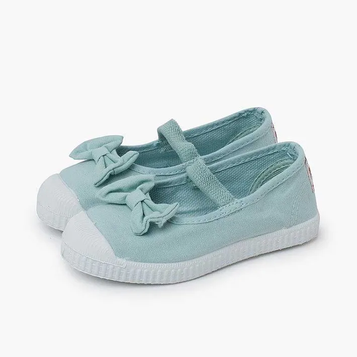 Zapatillas<Pisamonas Bailarina Elastico Y Lazo Suela Zapatillas