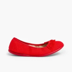Bailarinas<Pisamonas Bailarina Lino Con Puntilla