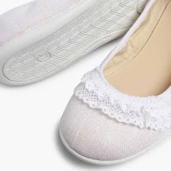 Bailarinas<Pisamonas Bailarina Lino Con Puntilla