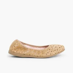 Bailarinas<Pisamonas Bailarina Serraje Elastico Picado Estrellas