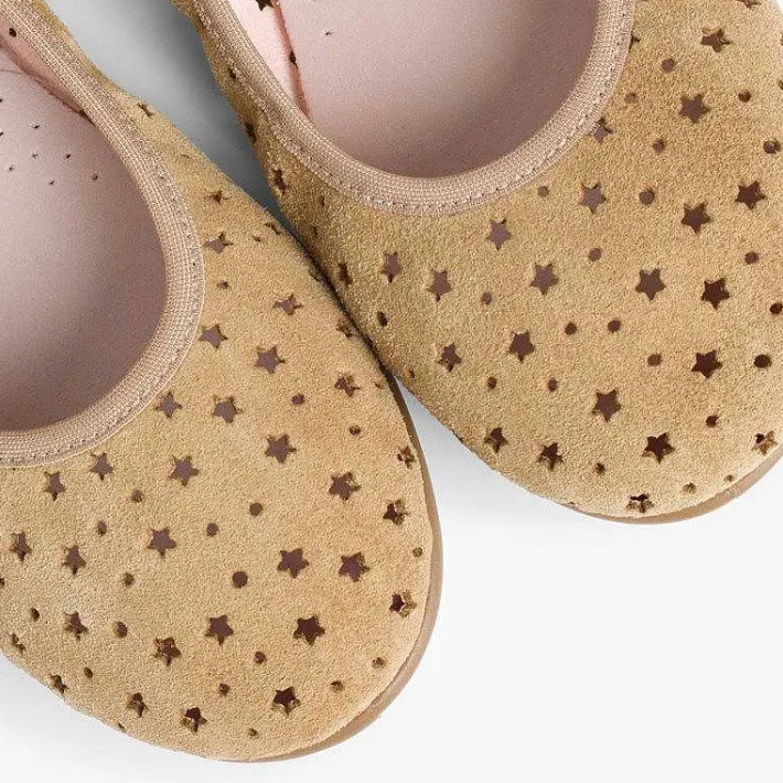 Bailarinas<Pisamonas Bailarina Serraje Elastico Picado Estrellas