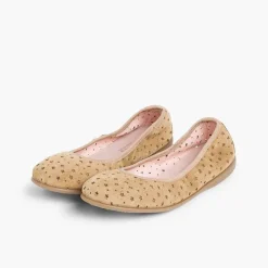 Bailarinas<Pisamonas Bailarina Serraje Elastico Picado Estrellas