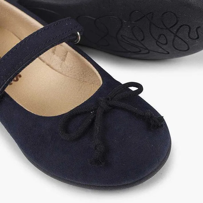 Merceditas Niña<Pisamonas Bailarinas Con Cinta Adhesiva Y Lazo Tipo Mercedita