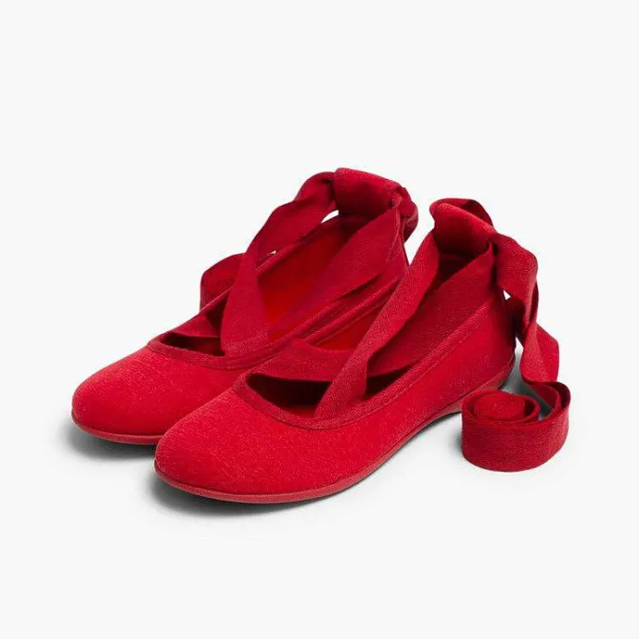Bailarinas<Pisamonas Bailarinas Con Cinta Niña Y Mujer