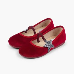 Bailarinas<Pisamonas Bailarinas Con Estrella Glitter Y Tira Elastica
