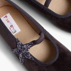 Bailarinas<Pisamonas Bailarinas Con Estrella Glitter Y Tira Elastica