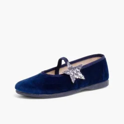 Bailarinas<Pisamonas Bailarinas Con Estrella Glitter Y Tira Elastica