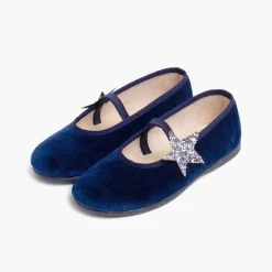 Bailarinas<Pisamonas Bailarinas Con Estrella Glitter Y Tira Elastica