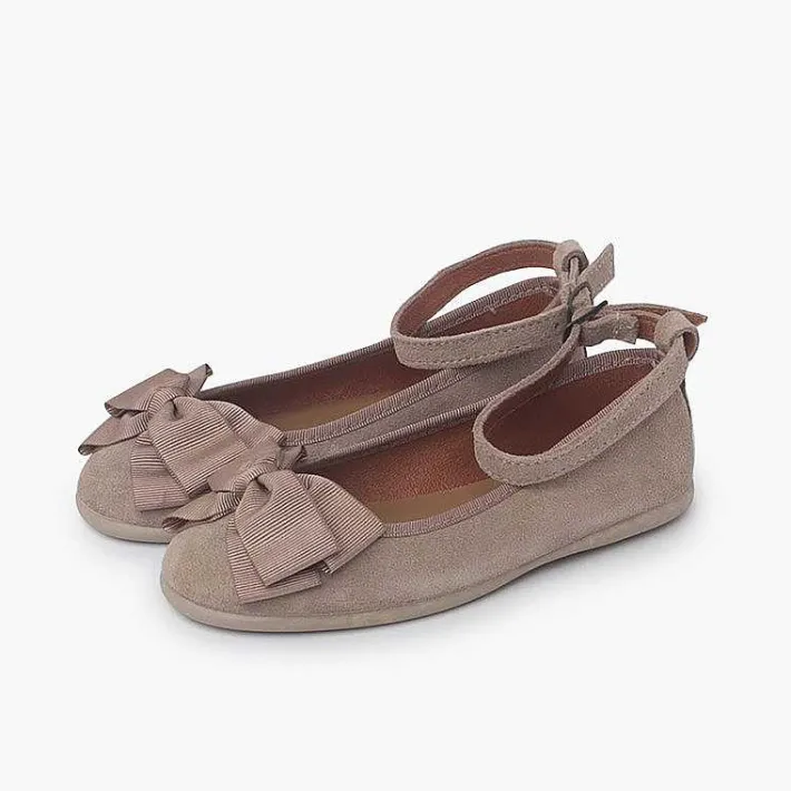 Bailarinas<Pisamonas Bailarinas Doble Lazo Y Pulsera Niña