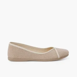 Bailarinas<Pisamonas Bailarinas Eco Lona Reciclada Con Ribete