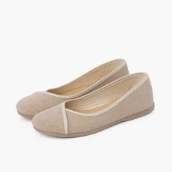 Bailarinas<Pisamonas Bailarinas Eco Lona Reciclada Con Ribete