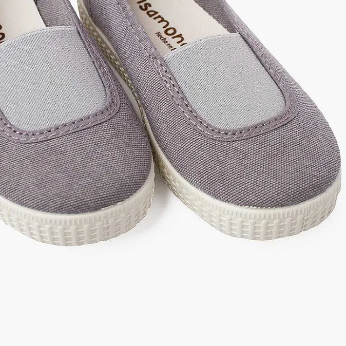 Zapatillas<Pisamonas Bailarinas Elastico Lona Eco Y Suela Tipo Zapatillas