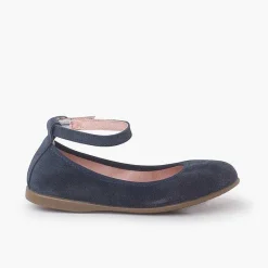 Bailarinas<Pisamonas Bailarinas Flexibles Serraje Con Pulsera