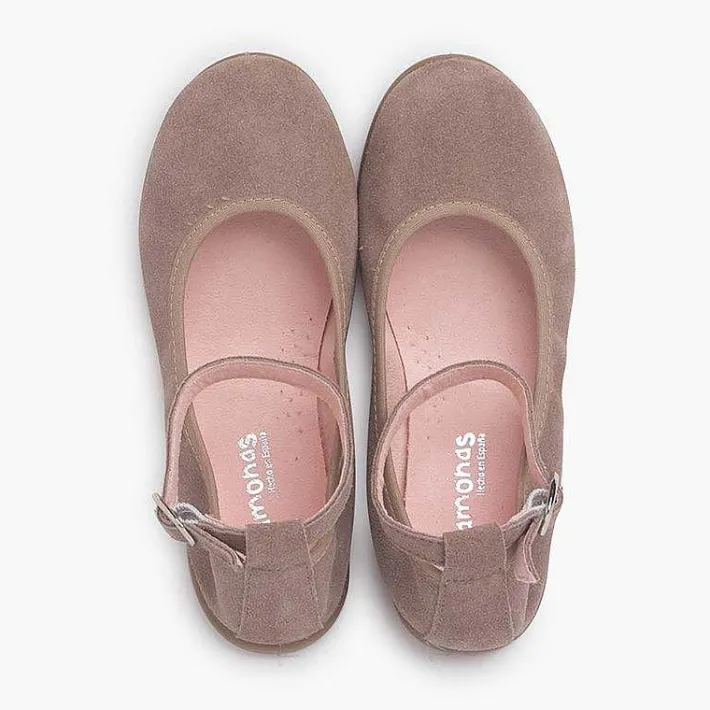 Bailarinas<Pisamonas Bailarinas Flexibles Serraje Con Pulsera