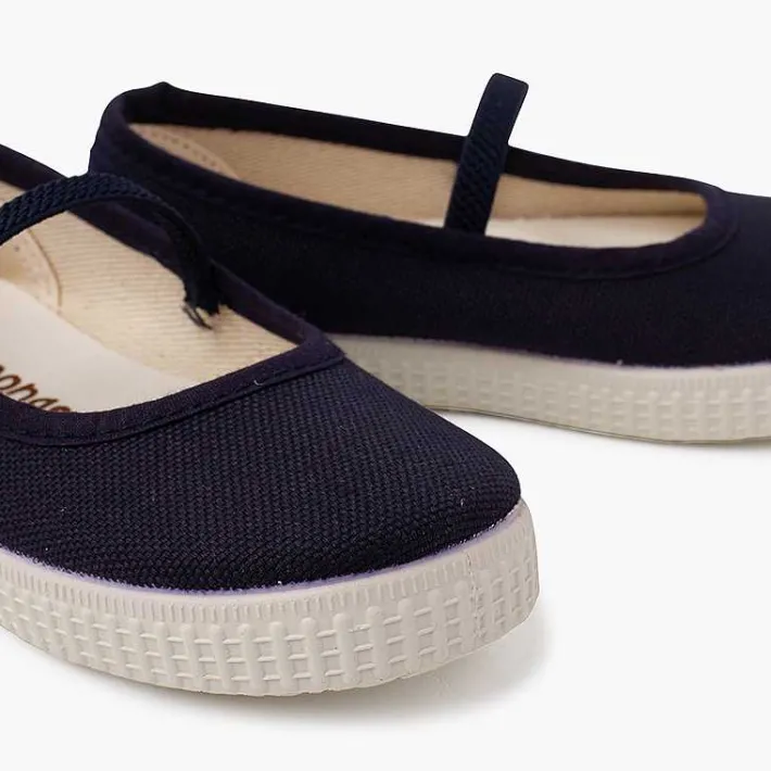 Bailarinas<Pisamonas Bailarinas Lona Eco Cinta Elastica Suela Tenis