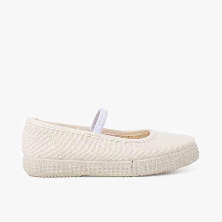 Bailarinas<Pisamonas Bailarinas Lona Eco Cinta Elastica Suela Tenis