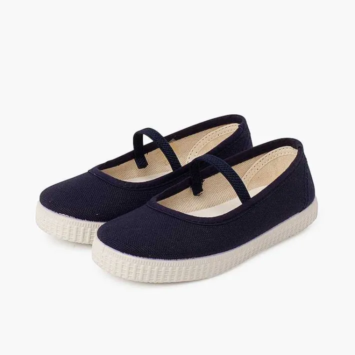 Bailarinas<Pisamonas Bailarinas Lona Eco Cinta Elastica Suela Tenis