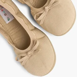 Bailarinas<Pisamonas Bailarinas Niña Elastico Manoletina Tela Lazo