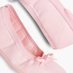 Bailarinas<Pisamonas Bailarinas Niña Elastico Manoletina Tela Lazo