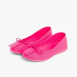 Bailarinas<Pisamonas Bailarinas Niña Manoletina Tela Lacito
