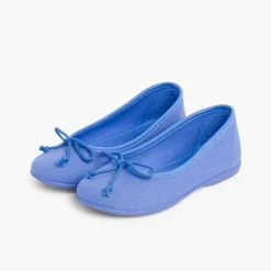 Bailarinas<Pisamonas Bailarinas Niña Manoletina Tela Lacito