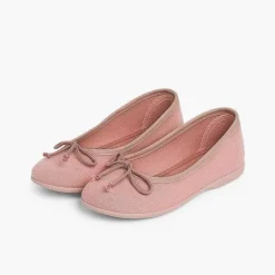 Bailarinas<Pisamonas Bailarinas Niña Manoletina Tela Lacito