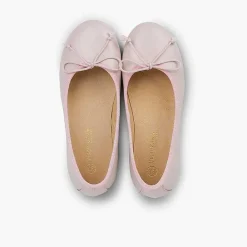 Zapatos Comunión<Pisamonas Bailarinas Niña Piel Manoletinas Comuniónes